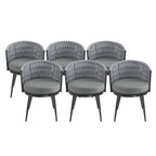 Outdoor Dining Chair - Metal & Rope