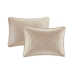 3 Piece Reversible Bedspread Set Khaki Full/Queen