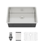 26 Inch Undermount Stainless Steel Kitchen Sink