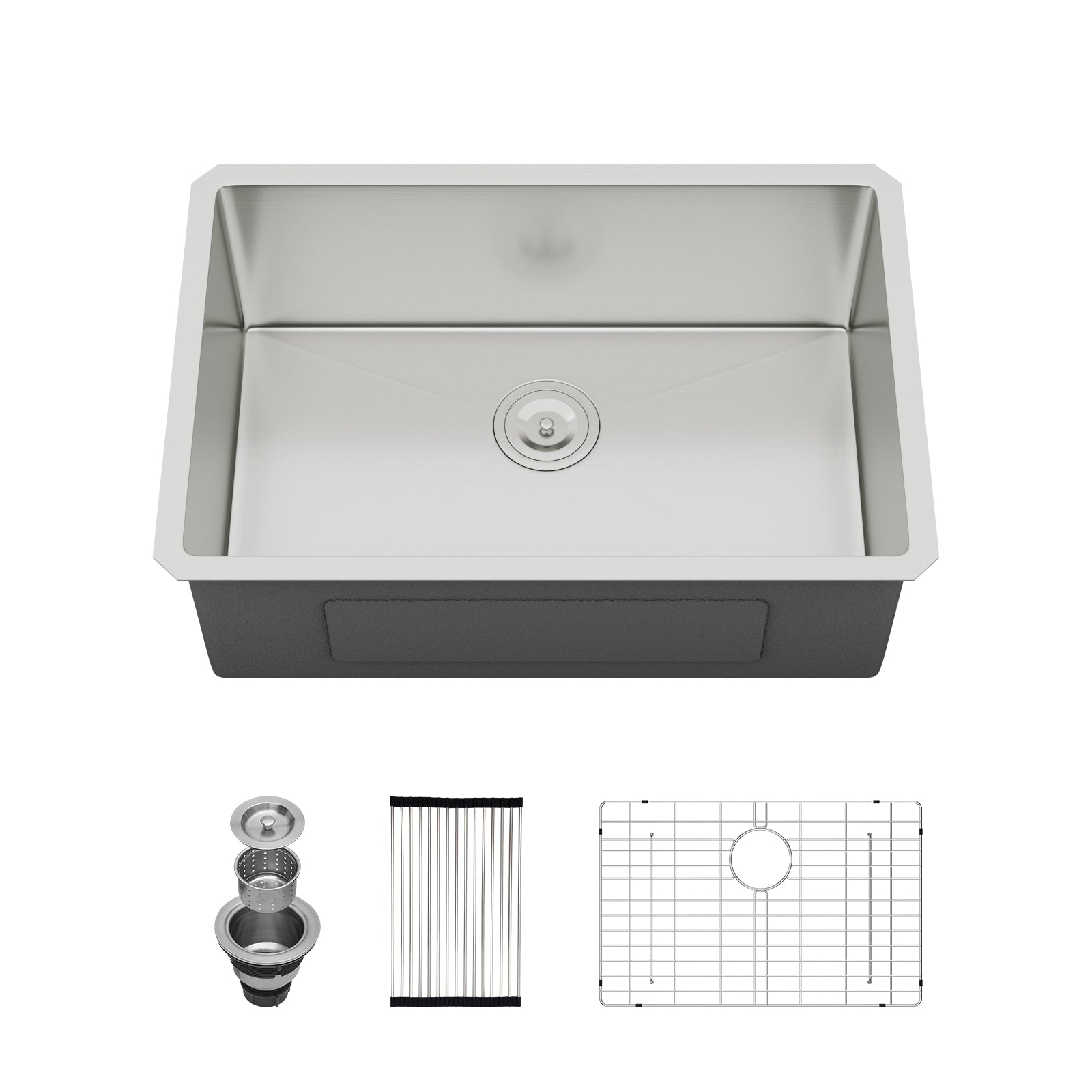 26 Inch Undermount Stainless Steel Kitchen Sink