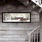 Trendy Decor 4U "Christmas Trees for Sale" Framed Wall Art