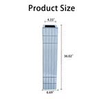 36.02" Tall Mirrored Floor Vase