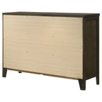 Clement Dark Cocoa 6-Drawer Dresser Cabinet