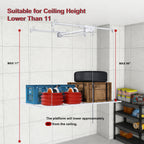 Overhead Garage Storage Rack 3x6 FT