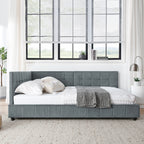 Full Size Upholstered Tufted Bed Frame