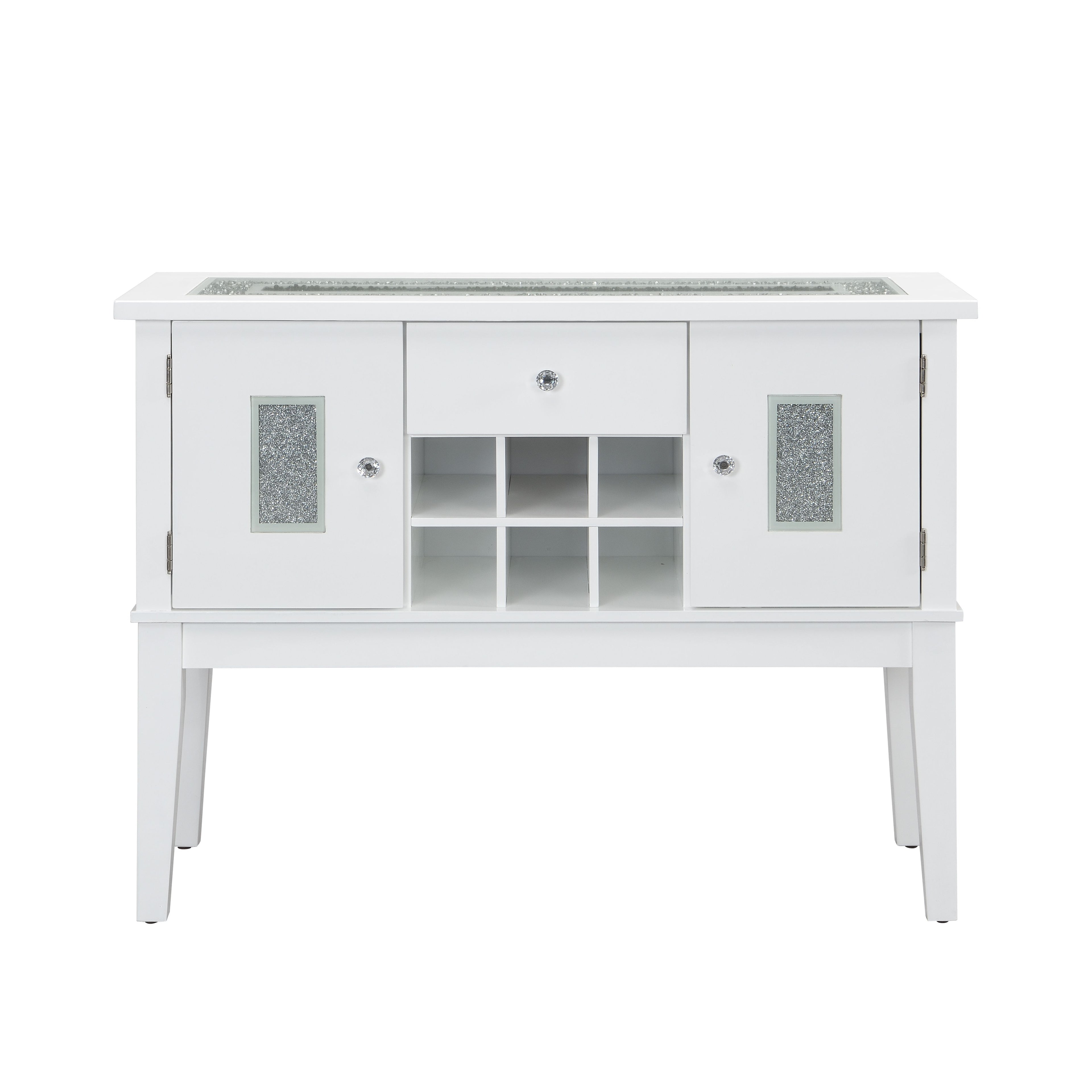Elizaveta Faux Crystal Diamonds Sideboard
