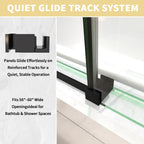 Mod Semi-Frameless Sliding Bathtub Door