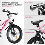 24 Inch Kids Mountain Bike for Boys & Girls Ages 7-12