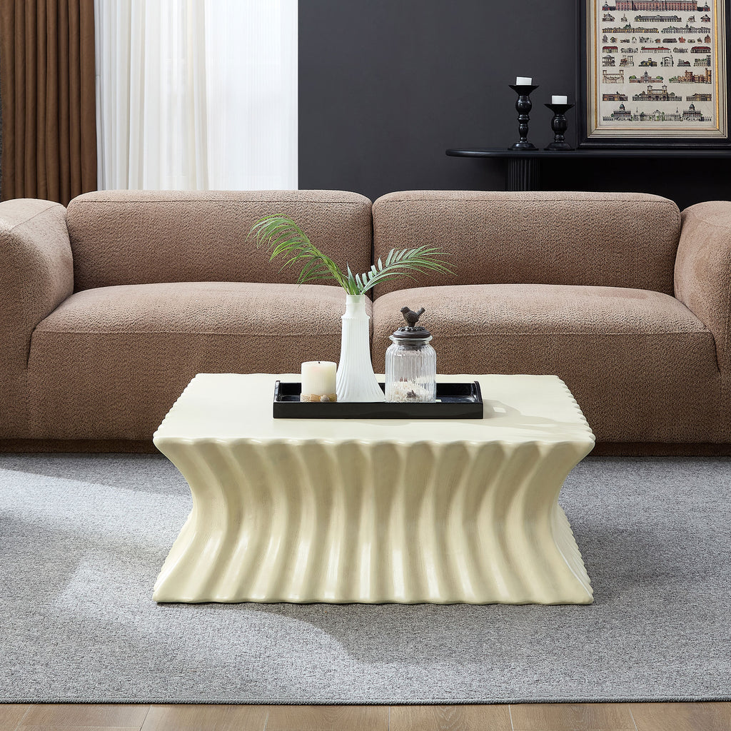 35.43 Inch Square Coffee Table