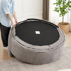 55'L Corduroy Sponge Single Sofa