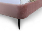 Heather Upholstered Velvet Full Bed