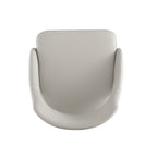 Tremont Metal Vegan Leather Dining Chair in Stone