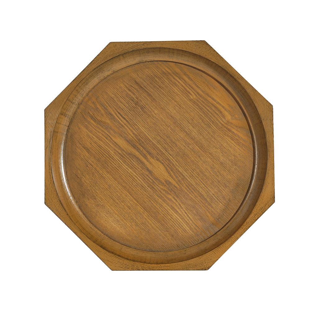 End Table (Natural + Black)