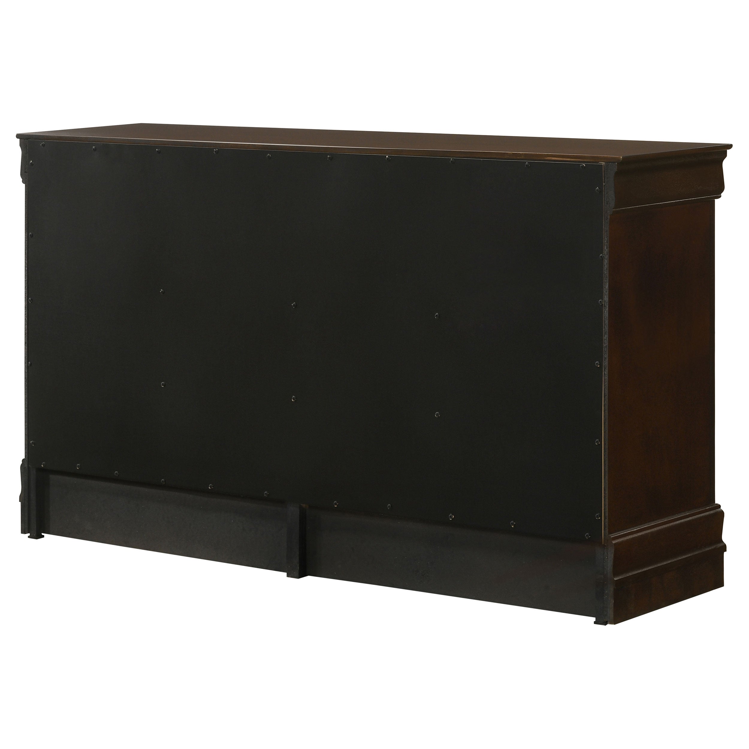 Frances Cappuccino 6-Drawer Dresser