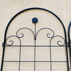 4 Pack Metal Garden Trellis for Climbing Plants