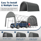 Heavy-Duty 12x20 FT Carport Canopy