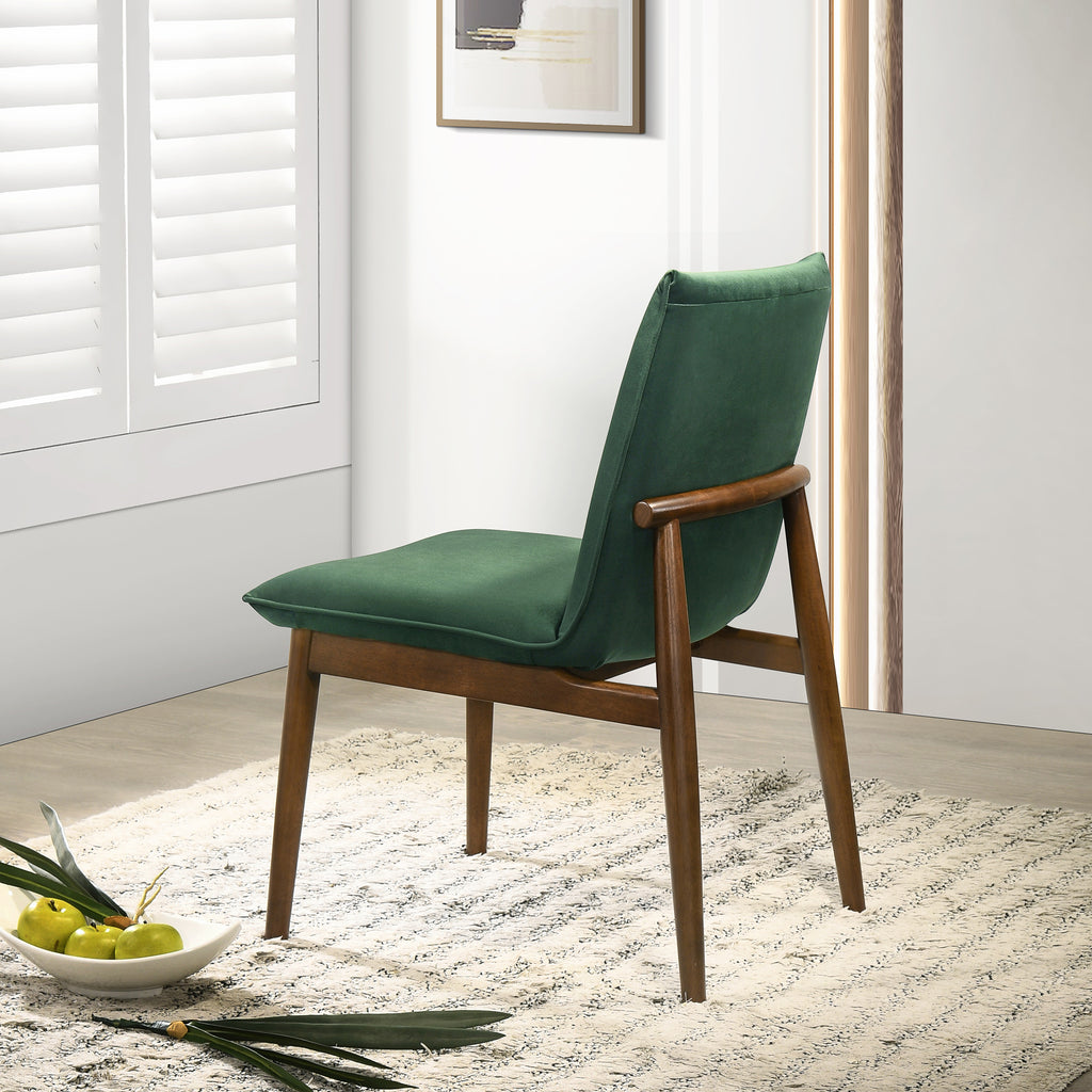 Monza Dark Velvet Dining Chair (Set of 2)