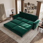 Chesterfield 3-in-1 Velvet Convertible Sleeper Sofa Bed