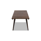 Capri 59-90.5" Solid Oak Dining Table
