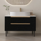 36 Inch Bathroom Vanity with Ceramic Integrated Sink