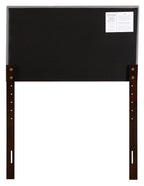 Stylish Casual Twin Headboard in Light