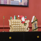 HOMCOM Christmas Advent Calendar with 24 Countdown Drawers