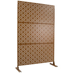 Freestanding Metal Privacy Screen
