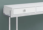 Accent Table in Glossy White Finish
