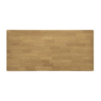 Natural Rubber Wood Dining Table