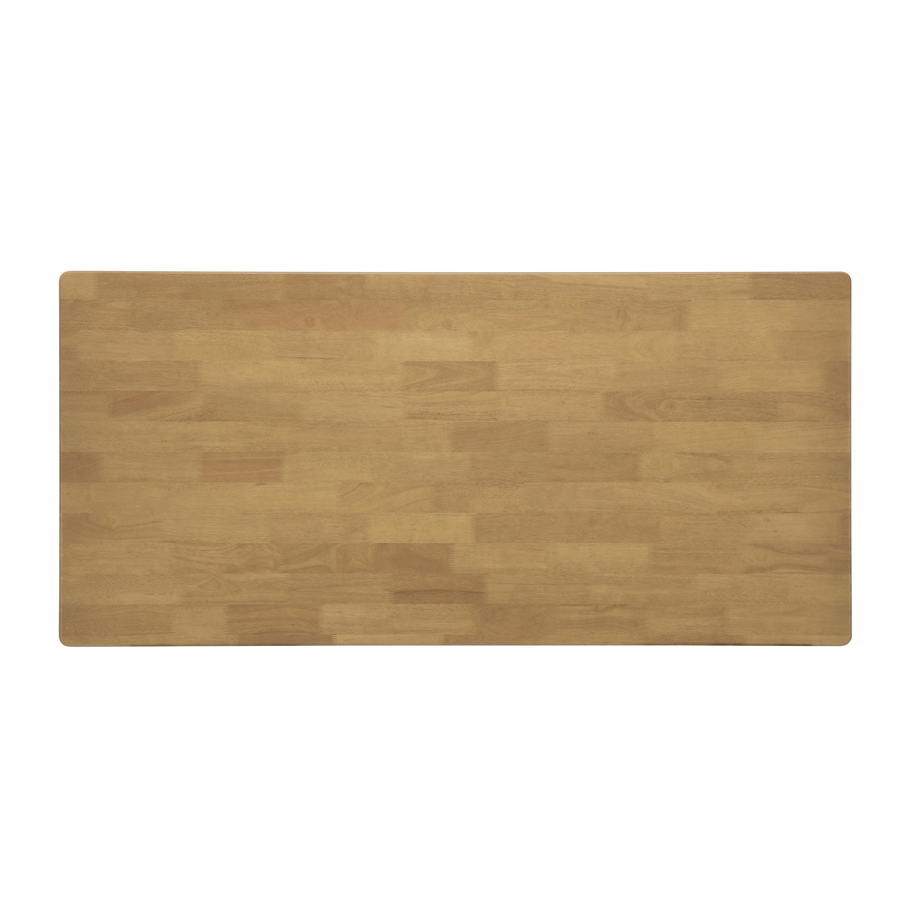 Natural Rubber Wood Dining Table