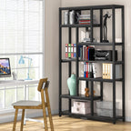 78.7" Extra Tall 7-Tier Industrial Bookcase