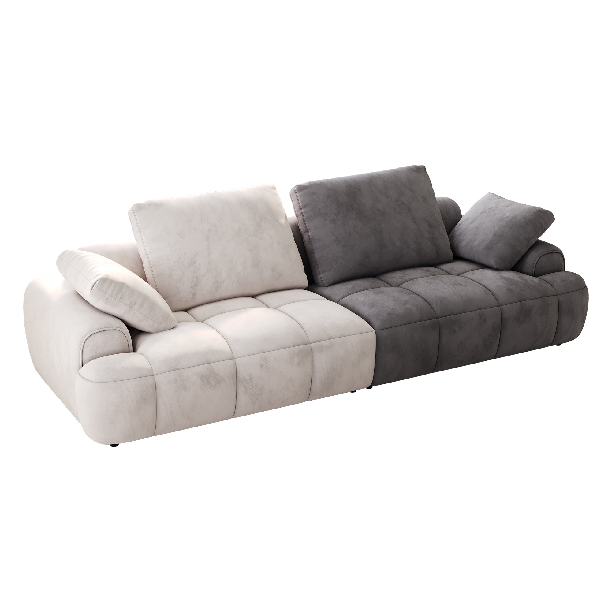86.6" Large Two Seat Sofa - Modern Upholstered