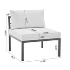 Sunnyside 5-Piece Outdoor Conversation Set