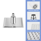 10" Square Rain Shower Head