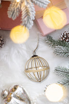 D5" X-Mas Hanging Ornament, Set of 2