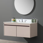 43 Inch Carrara Marble Vanity Top with Undermount Sink
