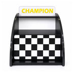 Kids Racing Car Nightstand with Open Storage Shelf
