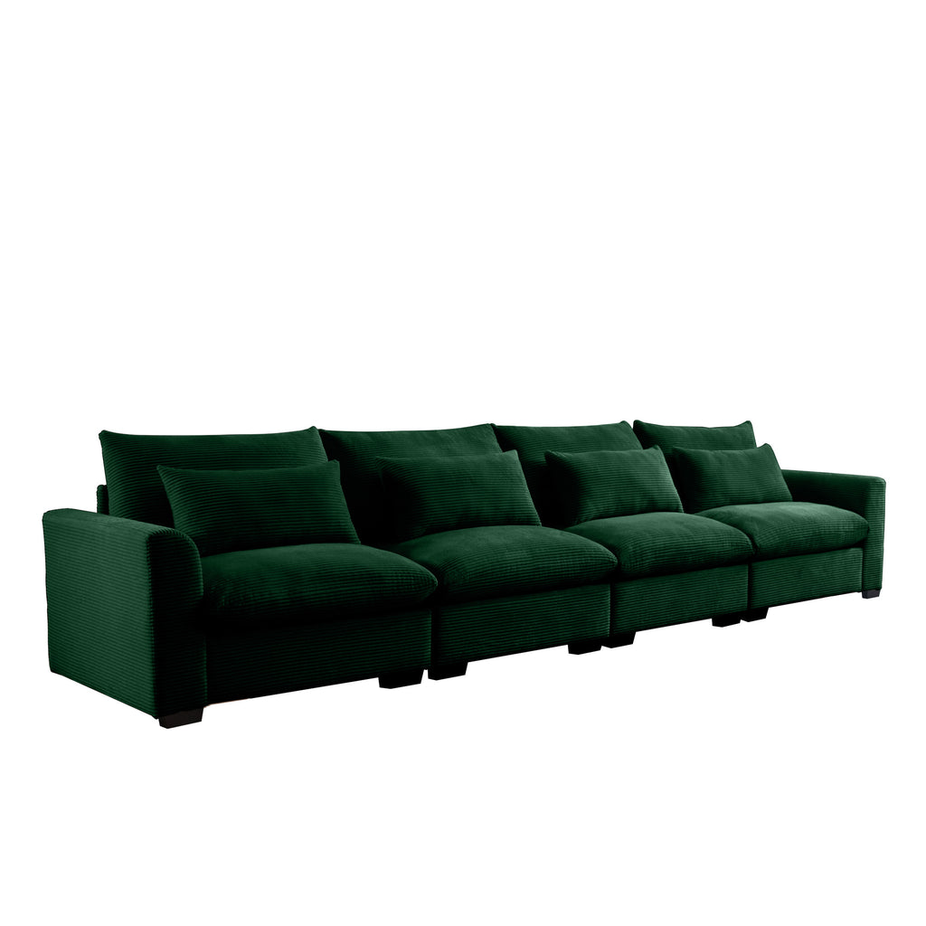 4 Seater Deep Seat Couches for Living Room