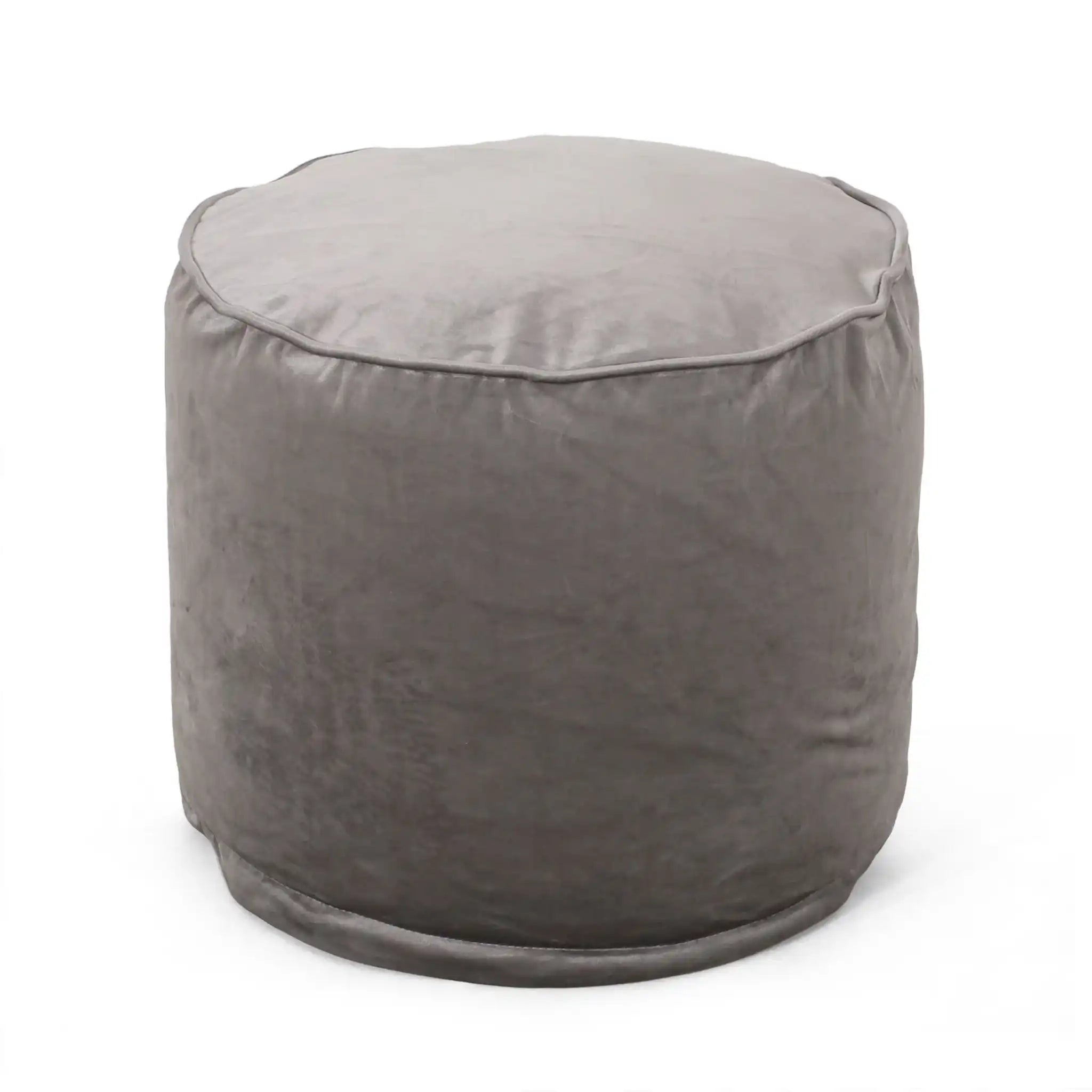 Shimon Cylinder Pouf Ottoman and Floor Cushion