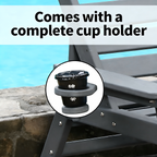 HDPE Chaise Lounge Chair Outdoor