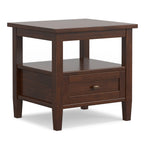Warm Shaker End Table
