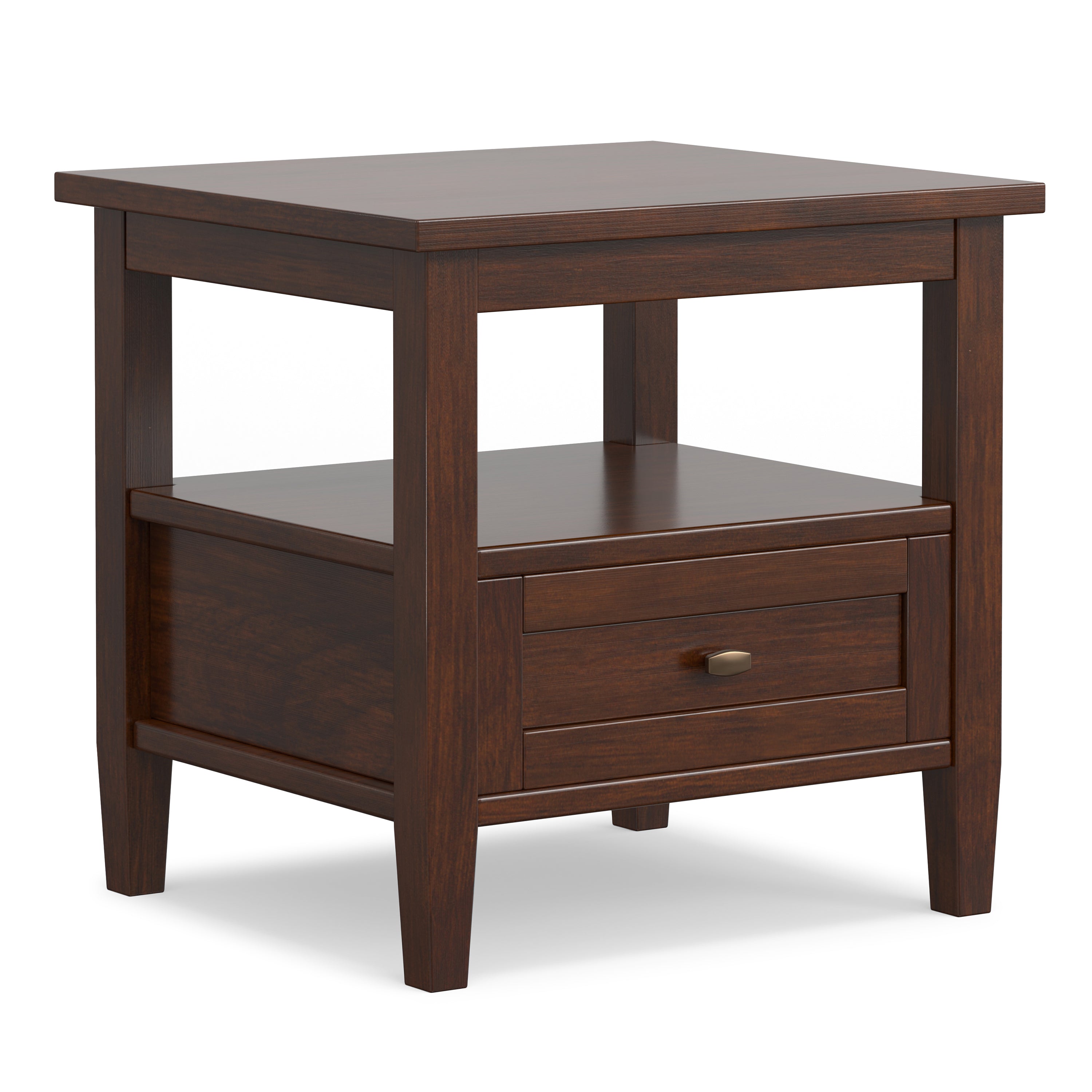 Warm Shaker End Table