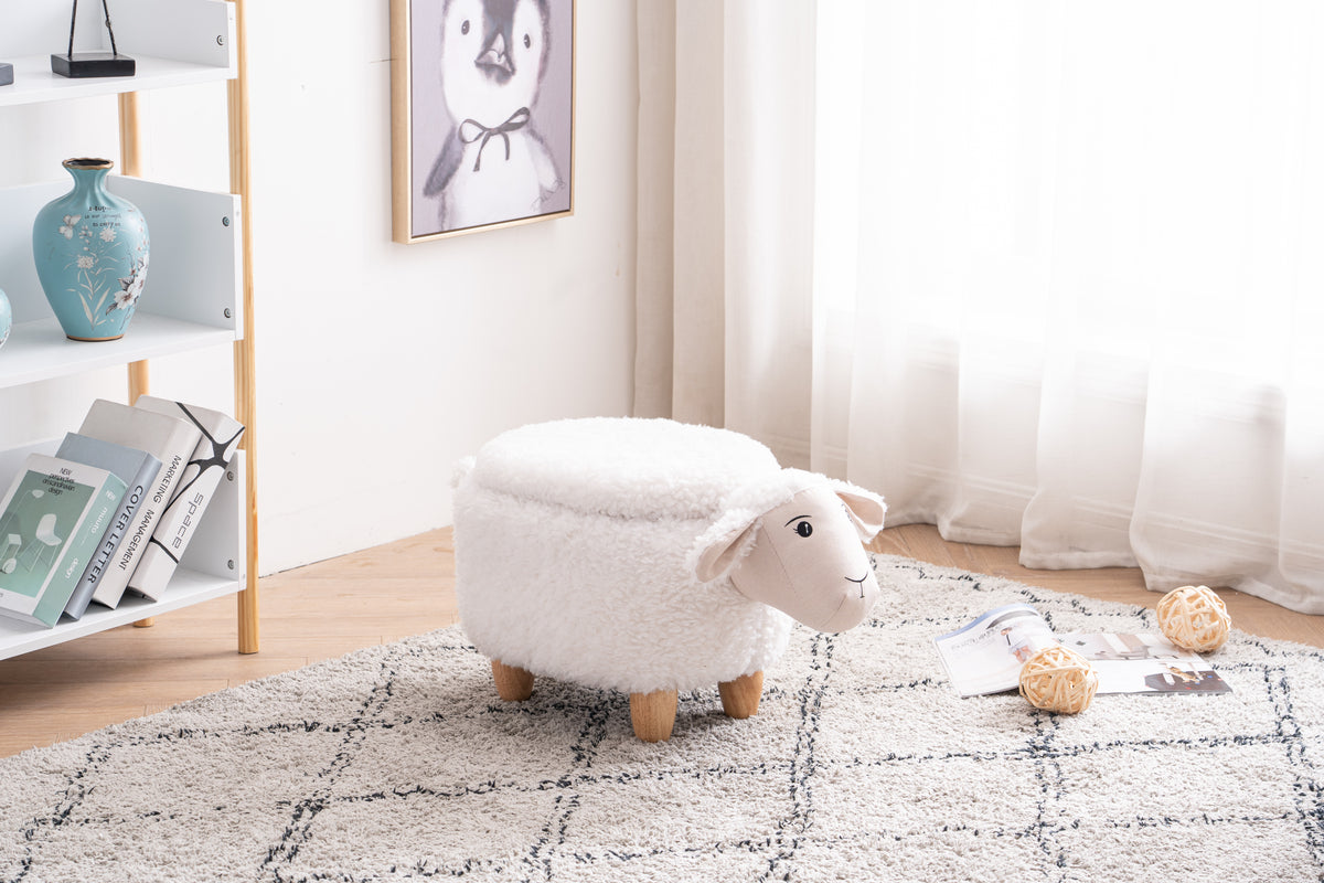 Shiloh the Sheep Storage Ottoman