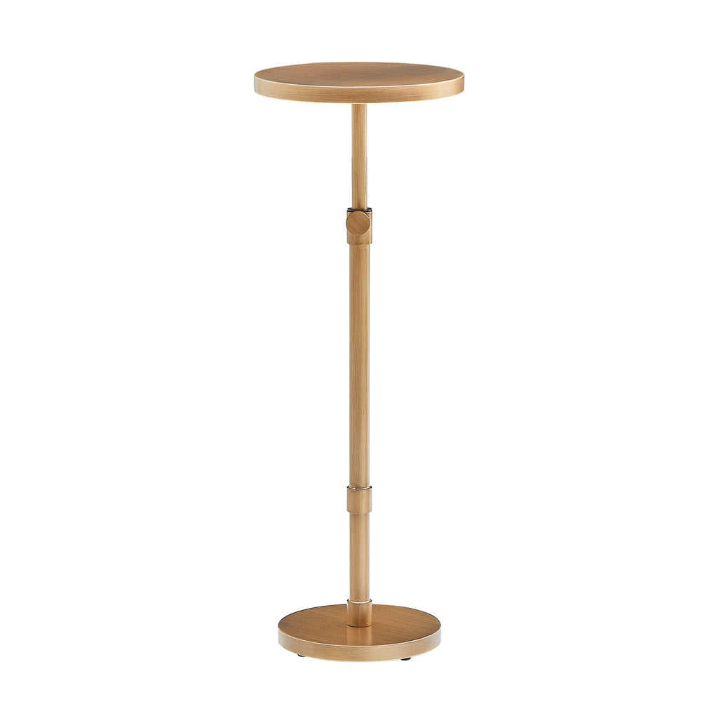 Morven Antique Adjustable Height Accent Table