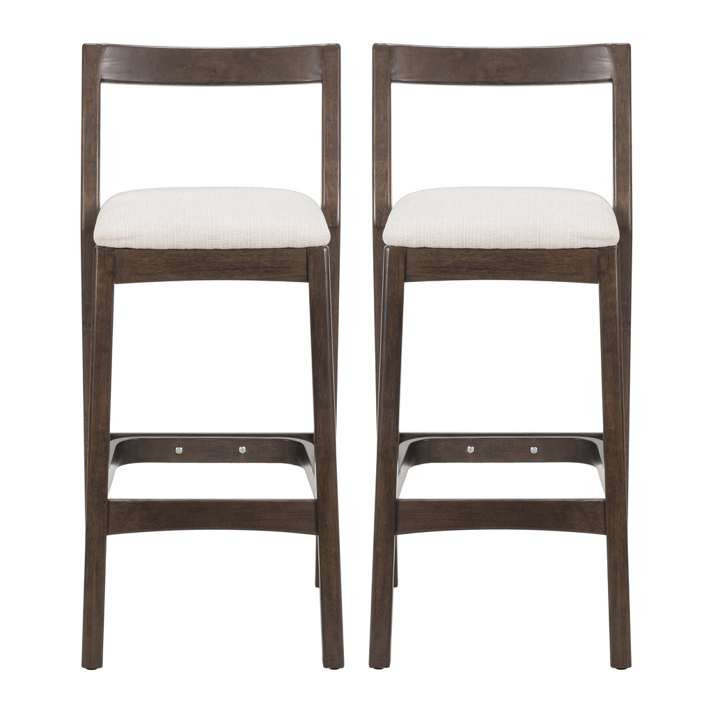 Jasper Indoor Rubberwood Barstool