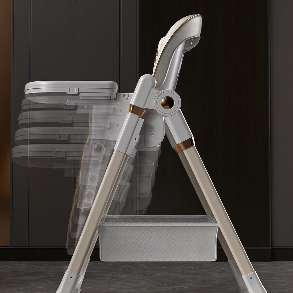 Adjustable Baby High Chair 0-6 Years
