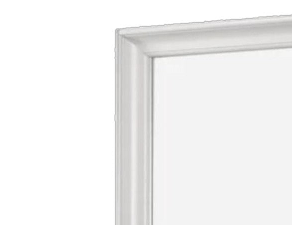 White Square Mirror