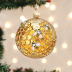 Bee Blessed Round Ornament