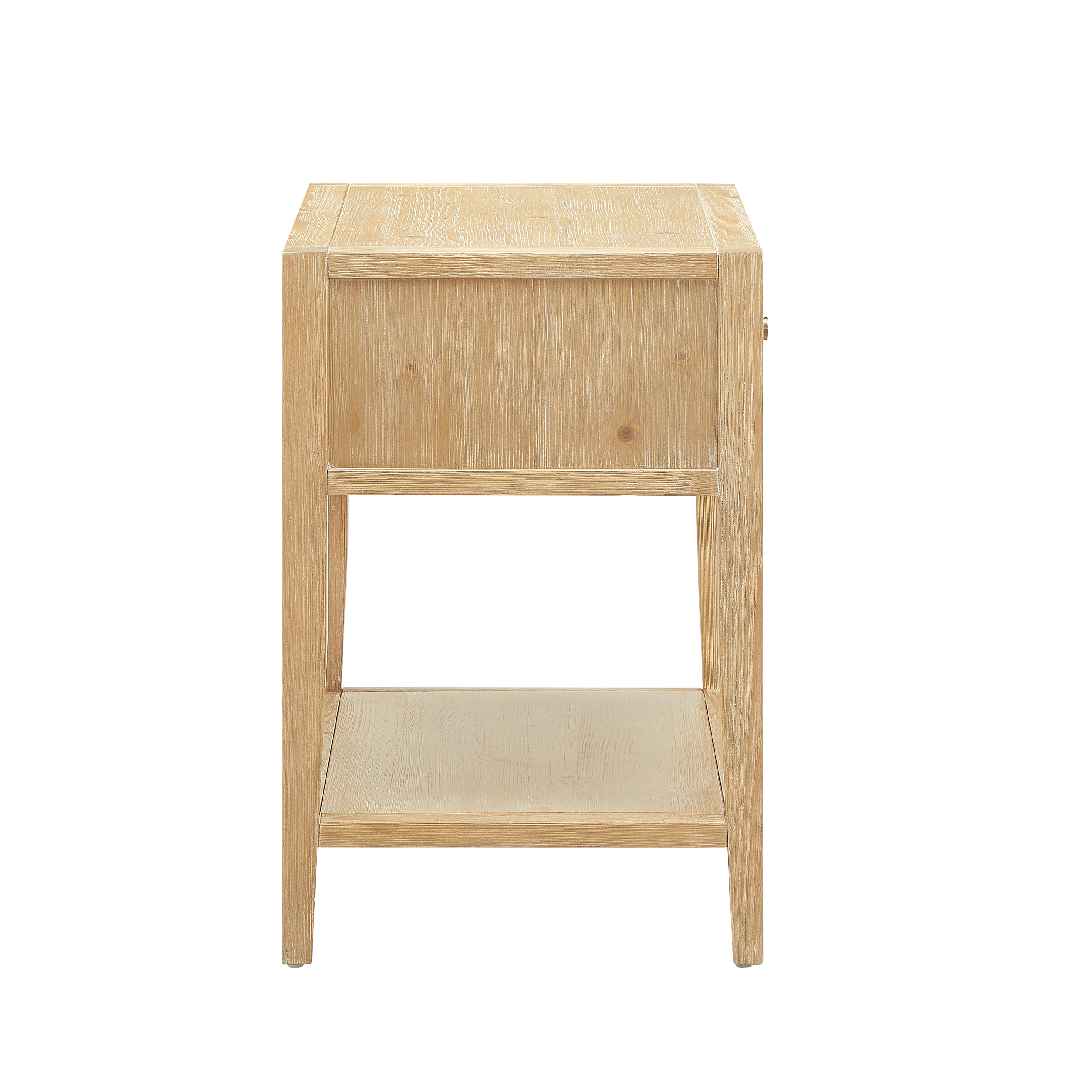 Fleur Natural 1-Drawer Nightstand
