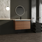 36" Wall Mounted Bathroom Vanity with Resin Basin